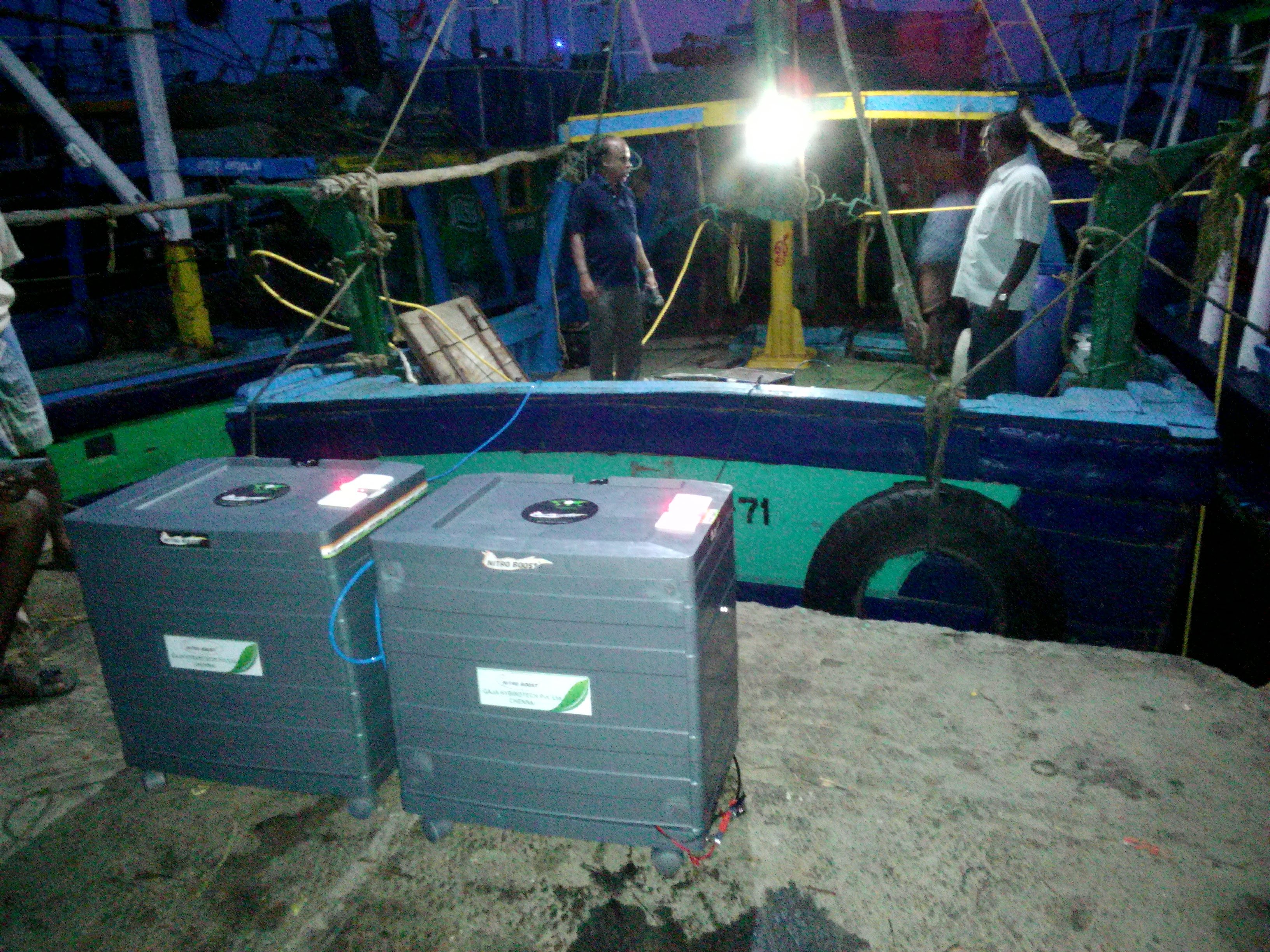 Fishing ship carbon cleaning service 2